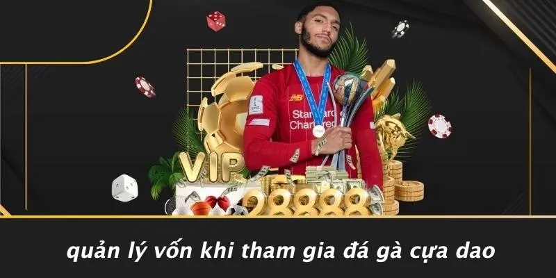 ĐÁ GÀ CỰA DAO: KHÁM PHÁ KỸ THUẬT VÀ CHIẾN THUẬT ĐỈNH CAO 3 Quản Lý Vốn Khi Tham Gia Đá Gà Cựa Dao
